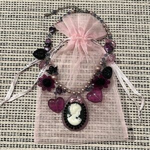 Tarina Tarantino cameo pendant necklace